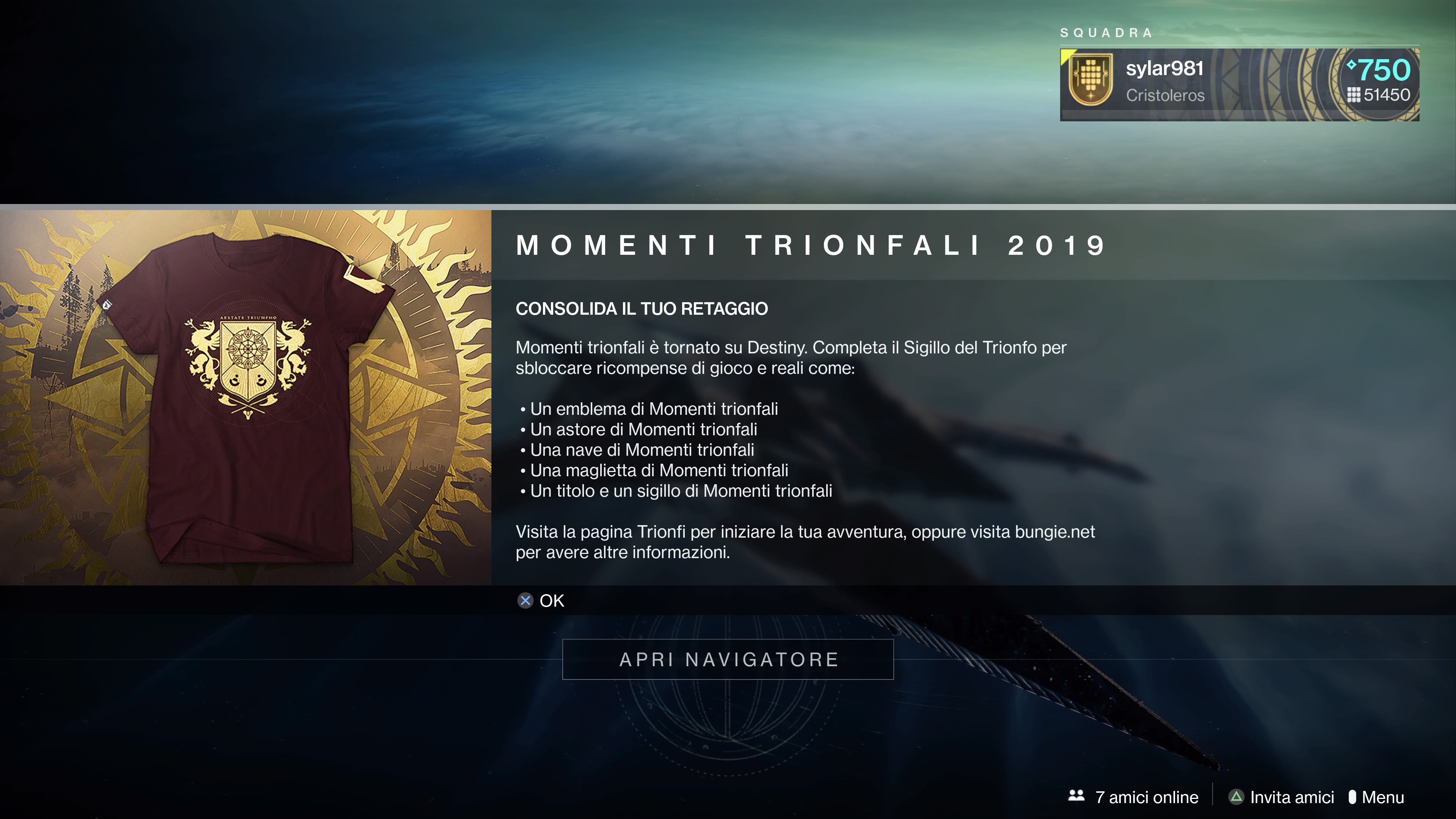 Destiny2 Momenti Trionfali